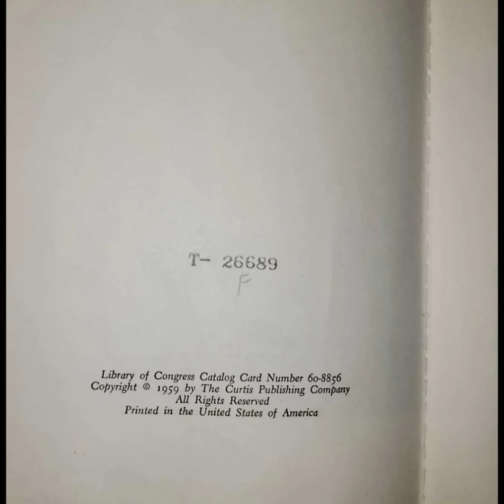 The Mission 1960 Hardcover Book First Edition Hugh B. Cave Retired Library